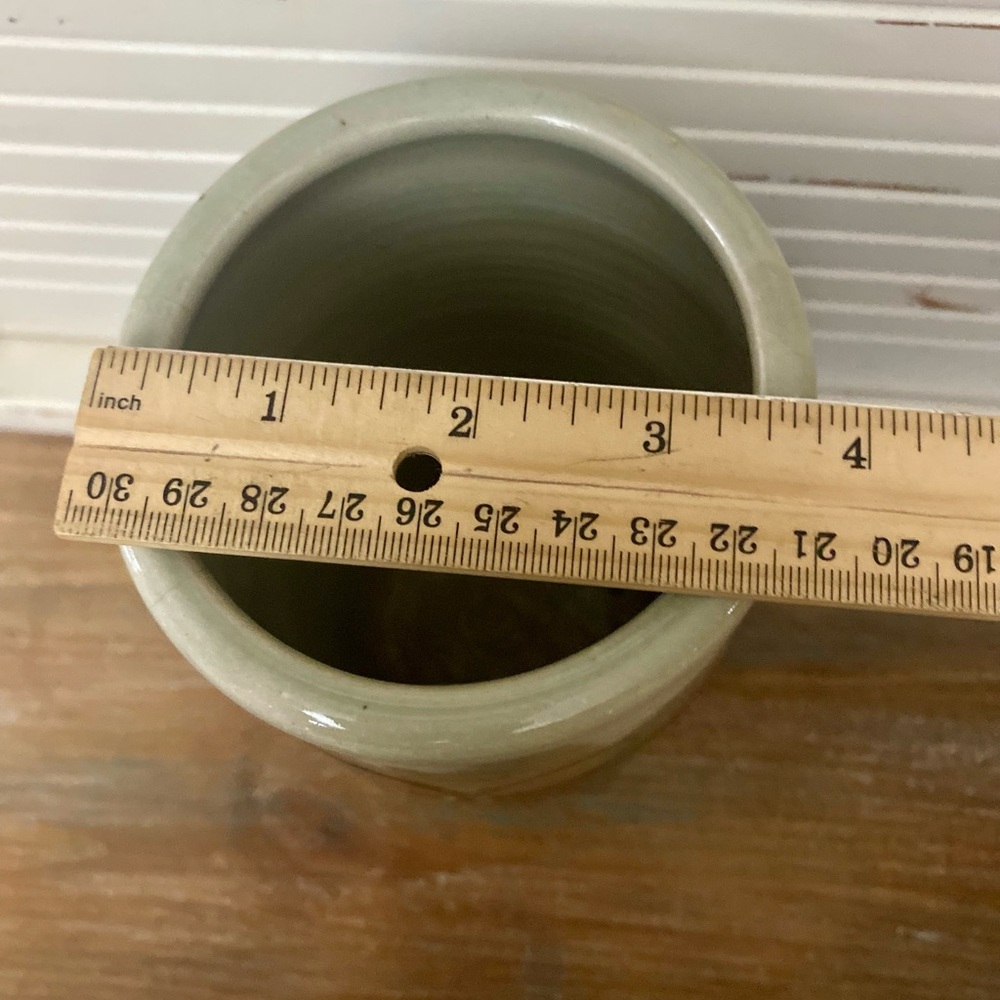 Handmade stoneware vase - Picture 6 of 12